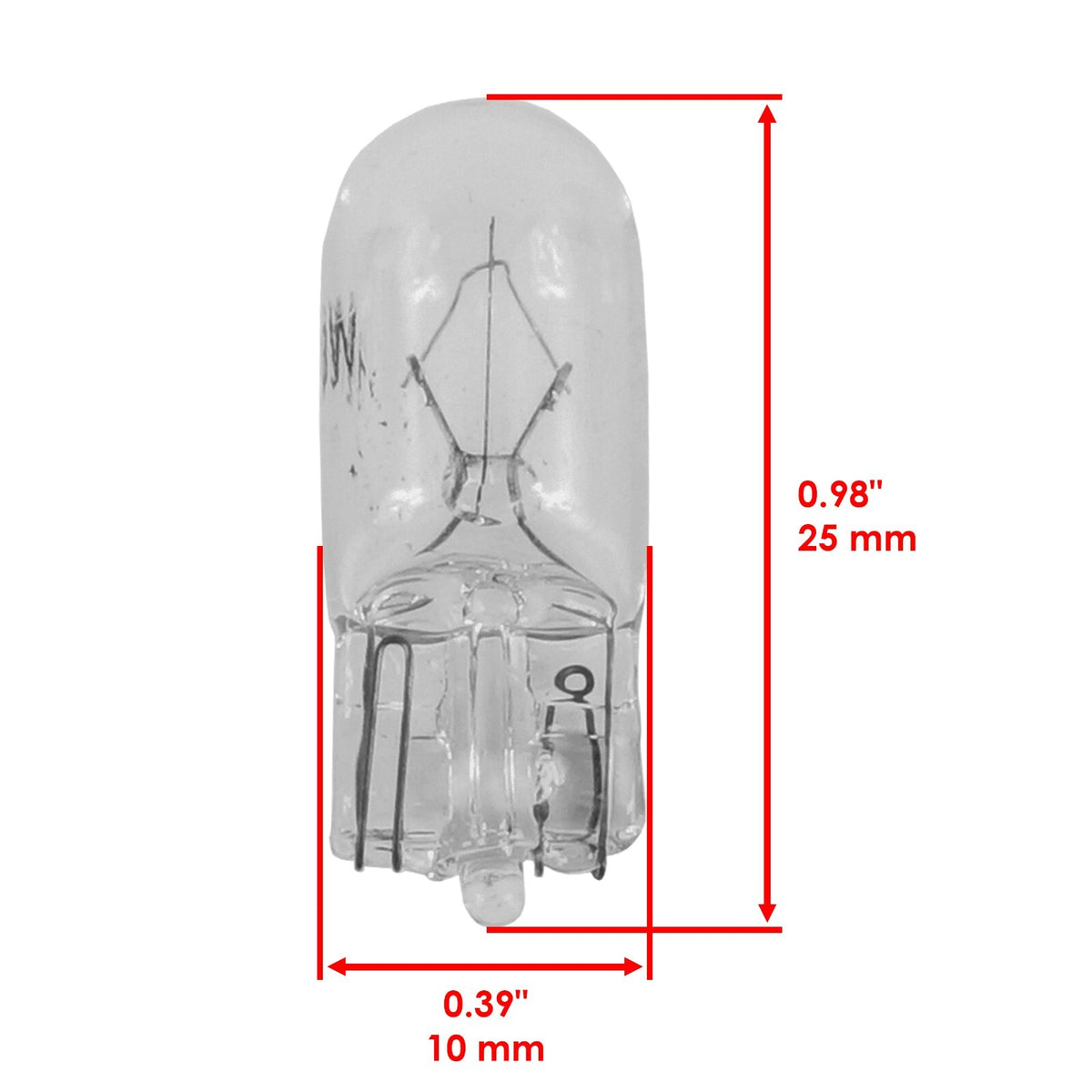 Headlight Bulb 12V 5W Replacement for Kawasaki Brute Force 750 KVF750 (2005–2011)