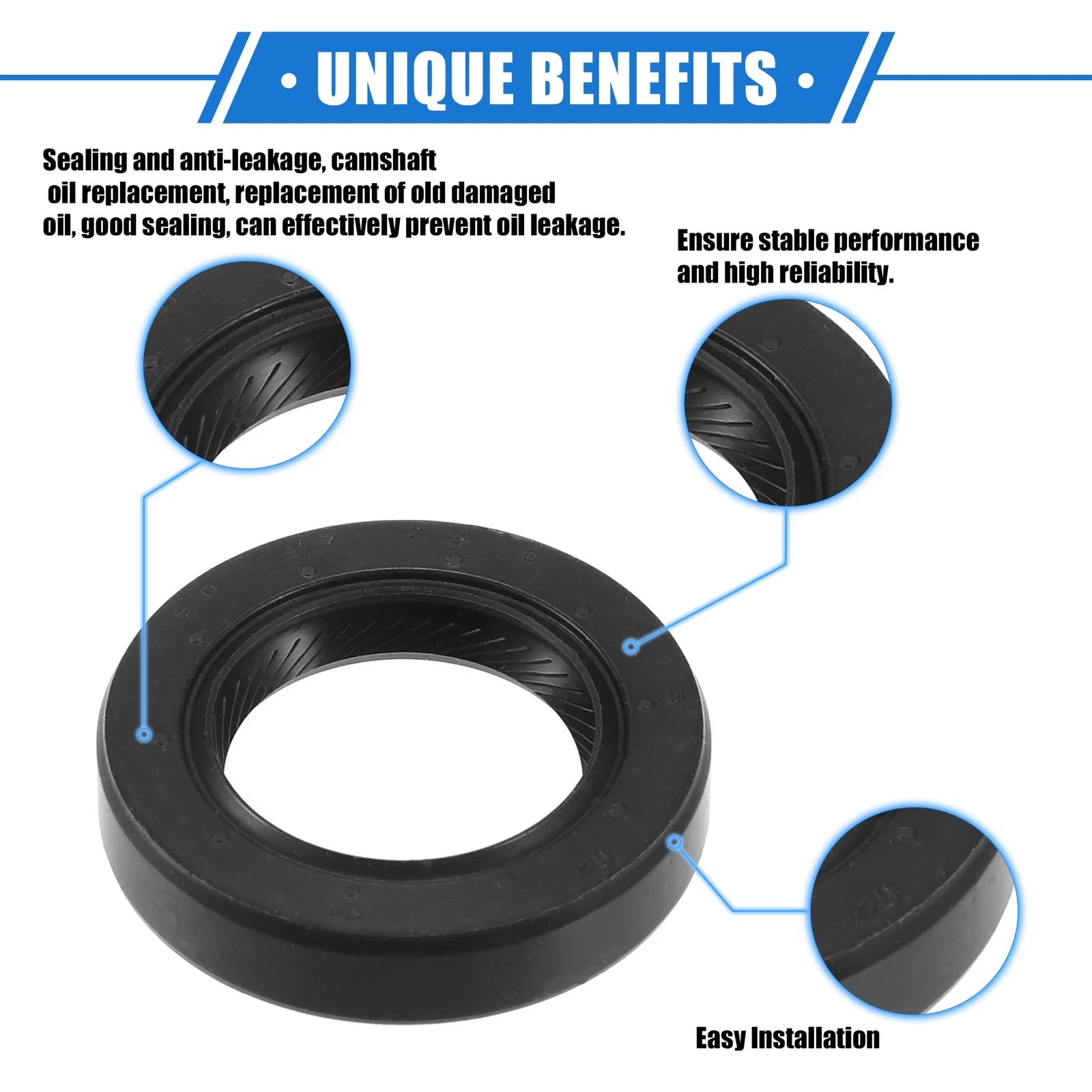 Engine Camshaft Seals Replacement 2 Pcs for Honda CR-V (1997–2001)