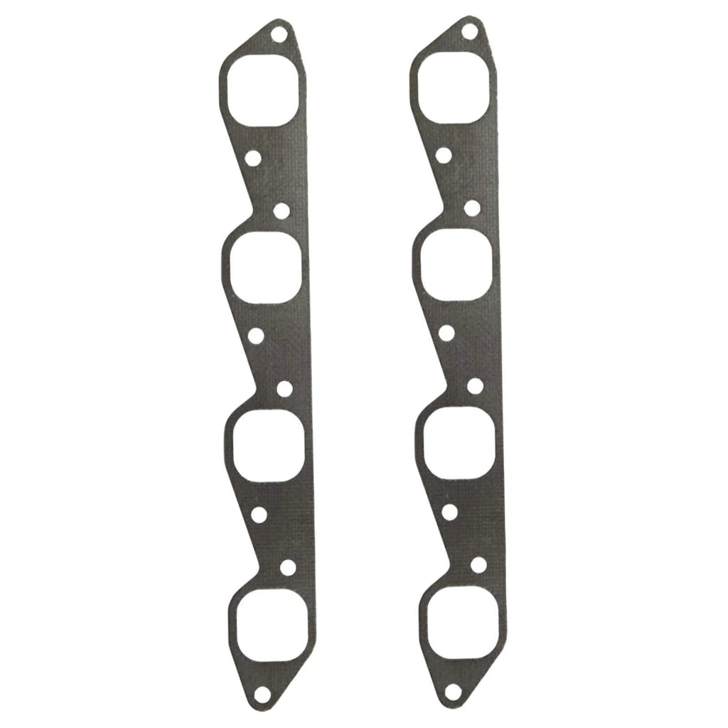 Set of 2 Exhaust Manifold Gaskets for Mercruiser (27-46820, OMC 909613, 3852472, 18-0418)