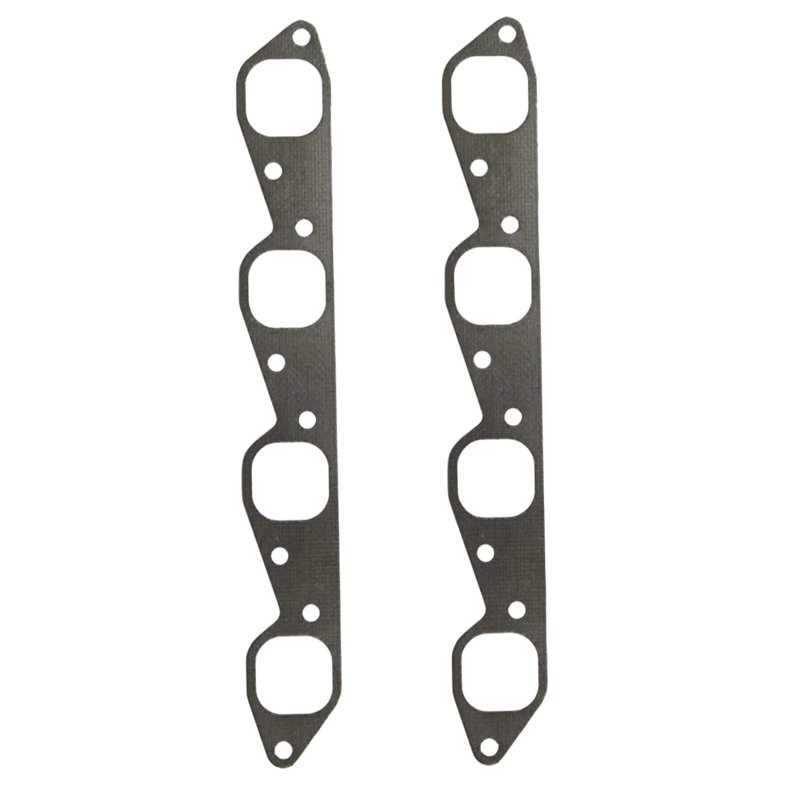 Set of 2 Exhaust Manifold Gaskets for Mercruiser (27-46820, OMC 909613, 3852472, 18-0418)