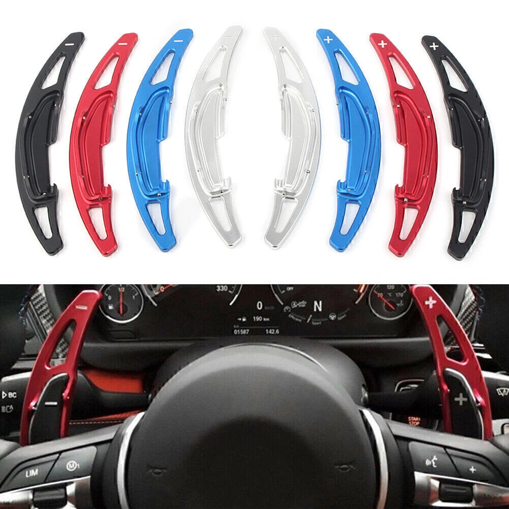 2X Shift Paddle Shifter Extensions for BMW M2 M3 M4 M5 M6 X5M (2014–2020)