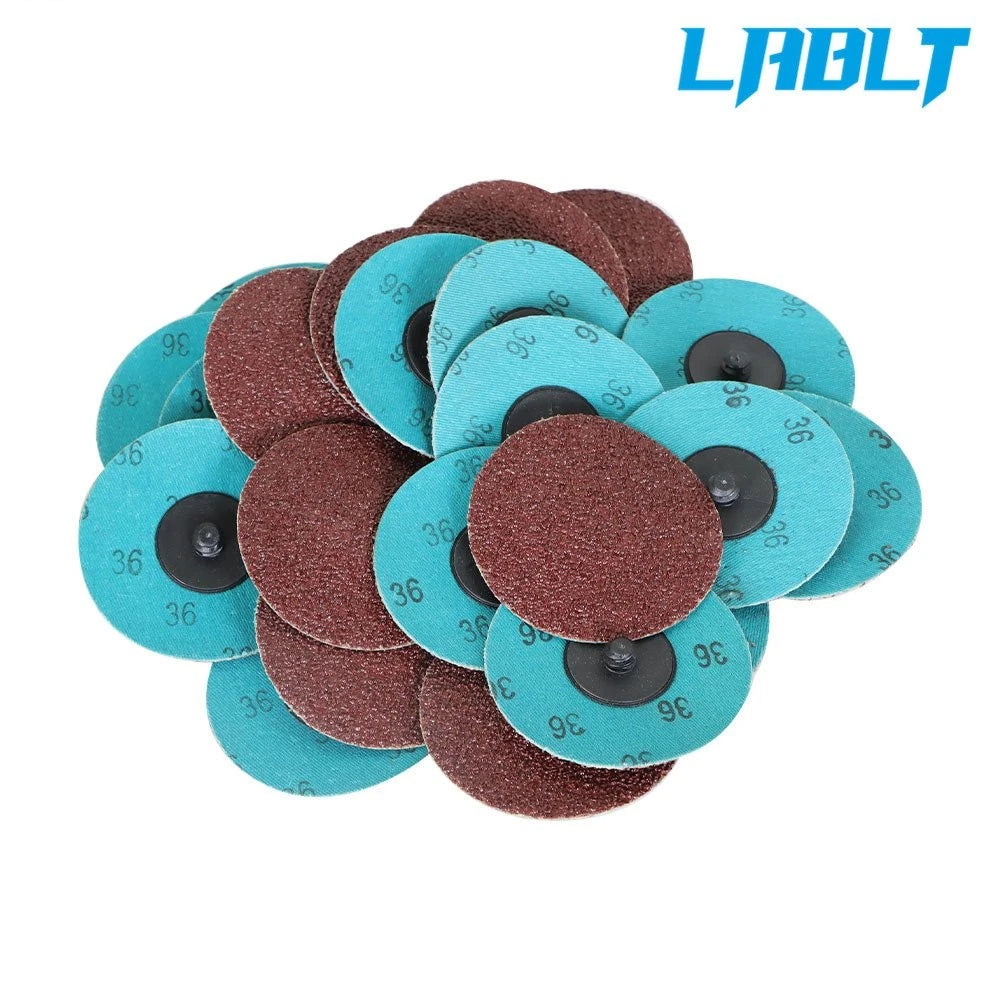 Set of 4 25×3" 36 Grit Aluminum Oxide Grinding Discs for Die Grinder