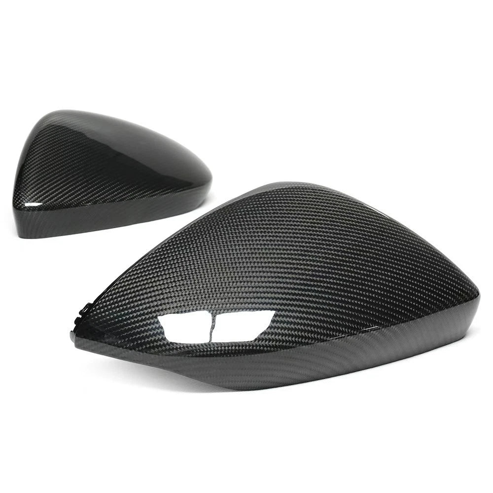 Real Carbon Fiber Mirror Cover Cap for Audi A5 B10 A6 C9 (2025+)