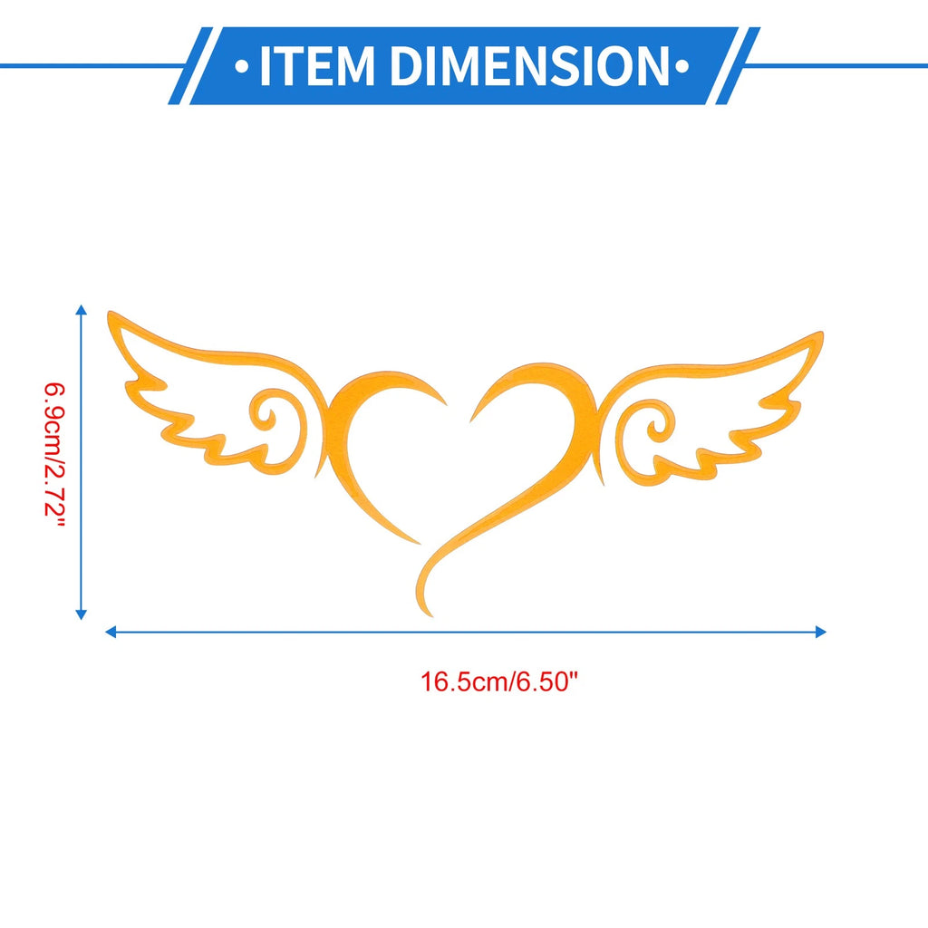 Reflective Bumper Decal for - Yellow Pattern
