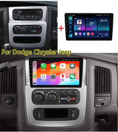 9'' Carplay Car Stereo GPS Navigation for Jeep Wrangler (2018–2023)