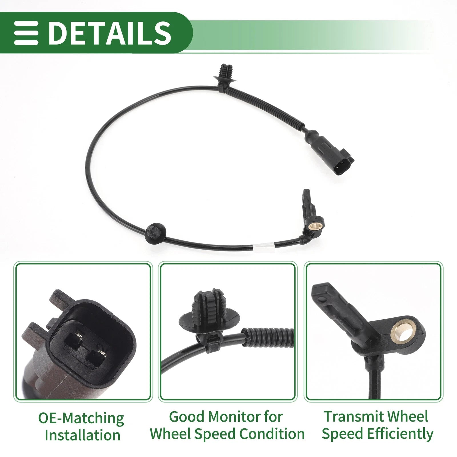 ABS Wheel Speed Sensor No. 26683351 for Buick GL8 (2000–2023)