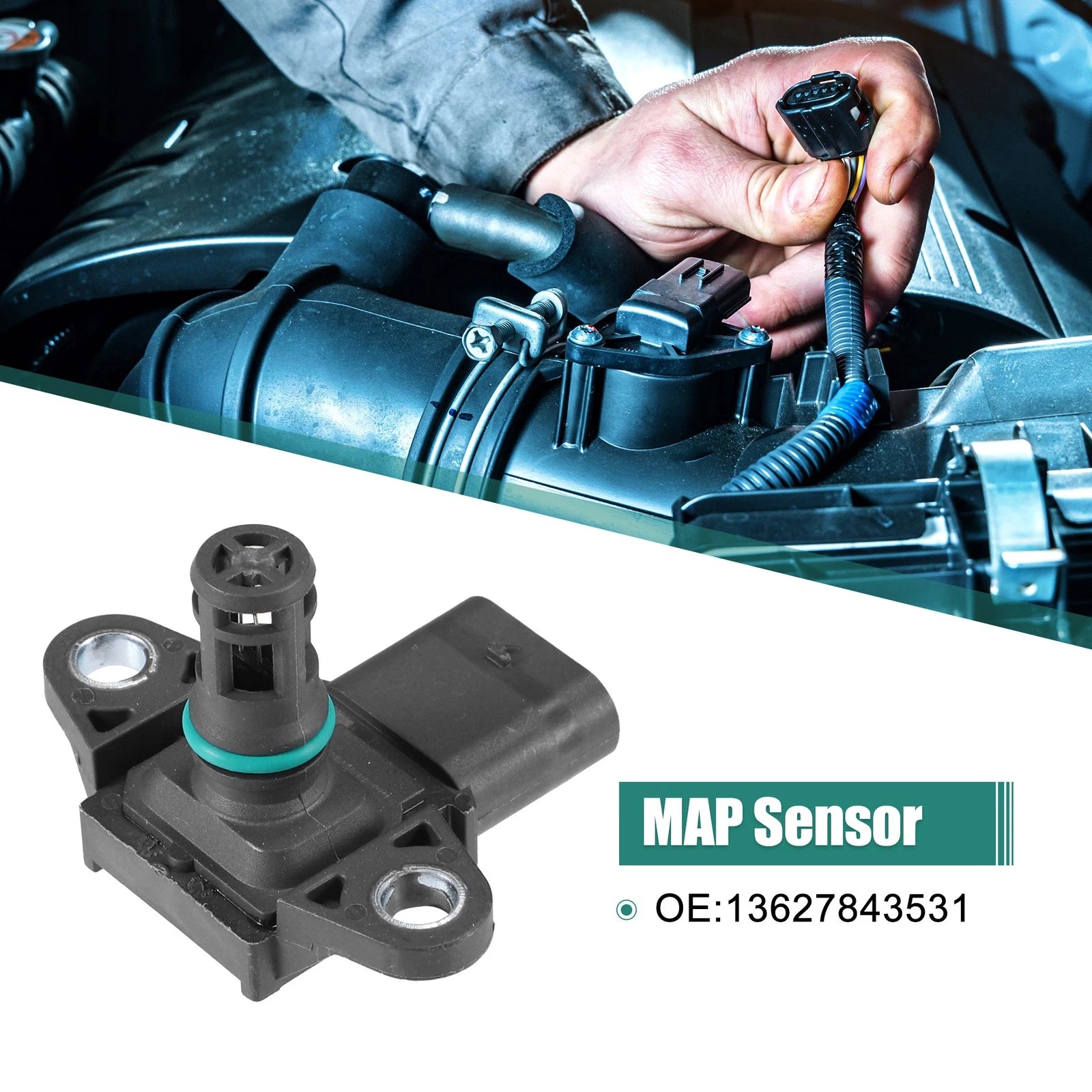 Manifold Absolute Pressure Sensor OEM for BMW M3 2015–2018