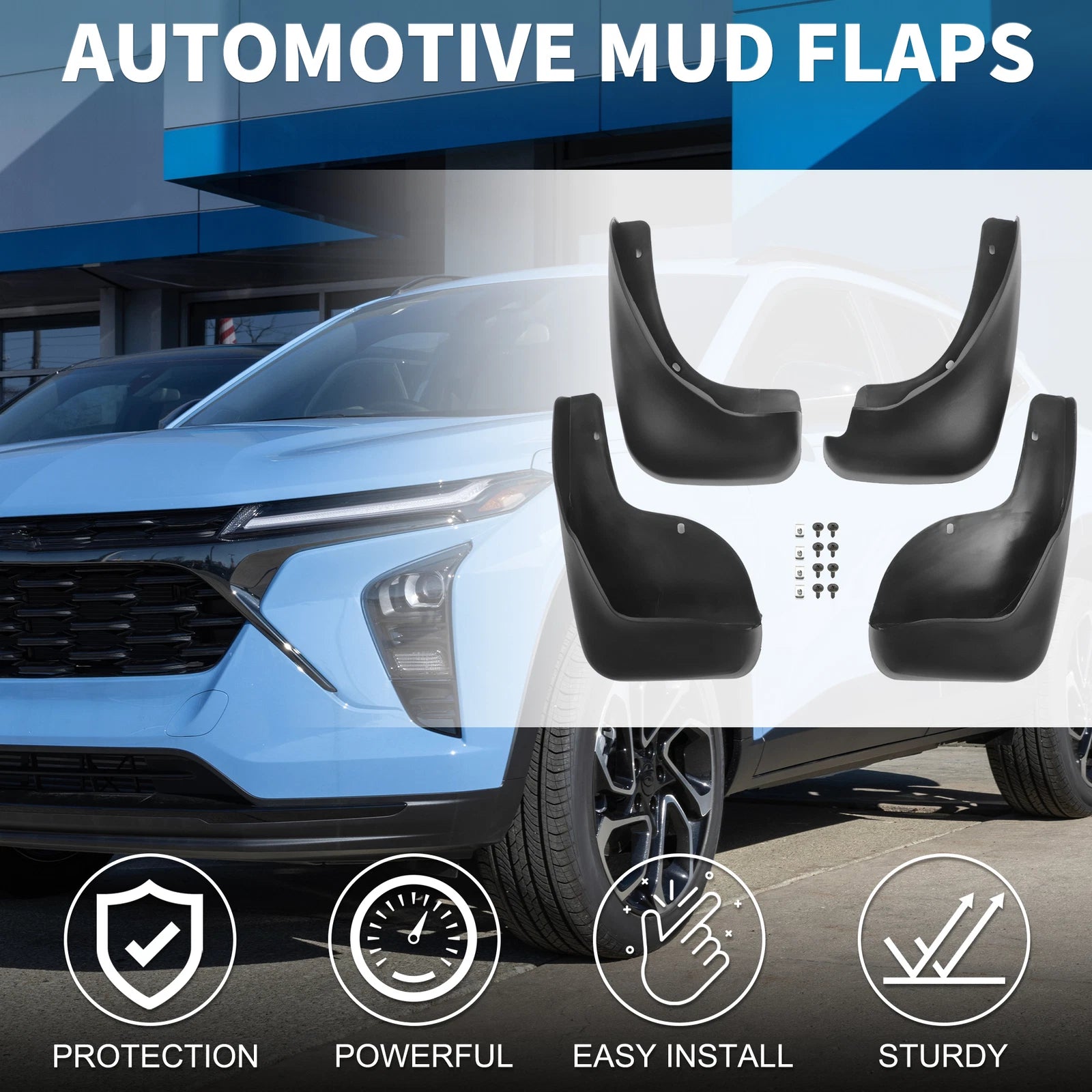Mud Flap Splash Guard for Chevrolet Trax (2015–2018)