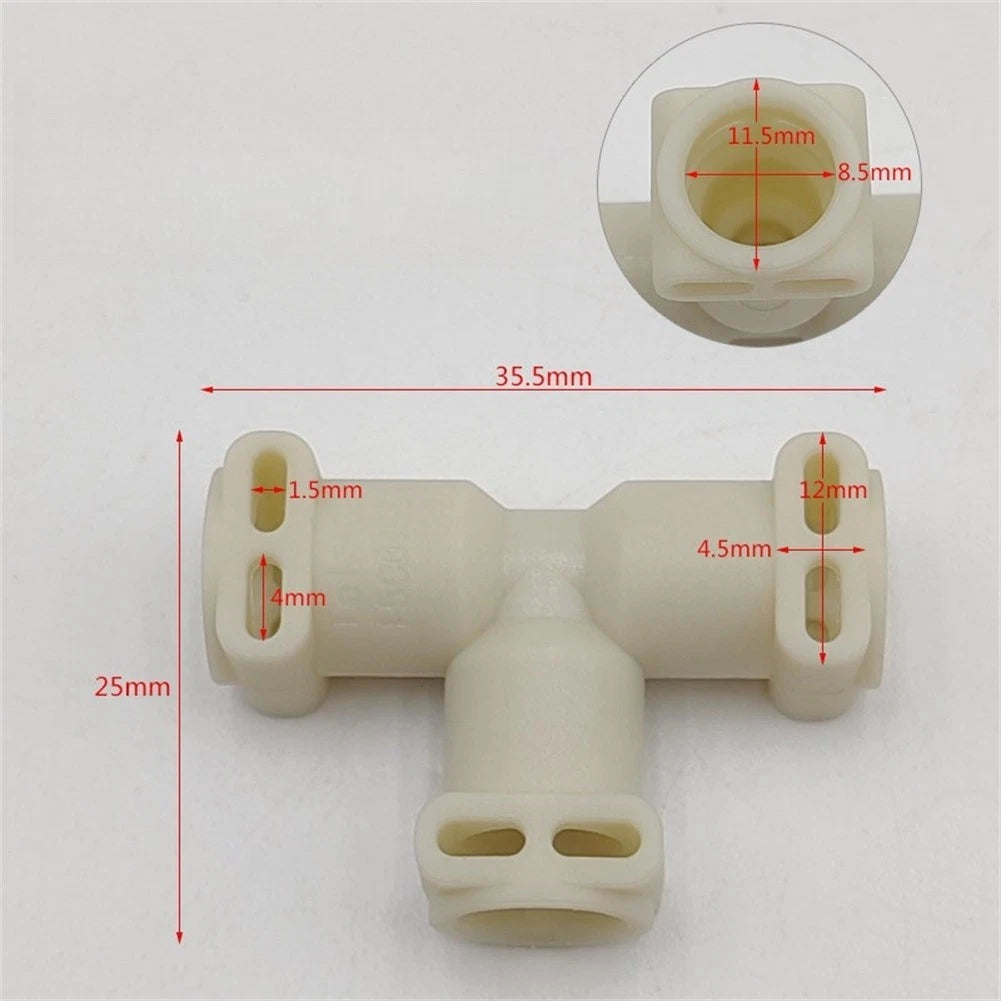 Connector for Enhanced Brewing Two Way and Three Way Coffee Machines