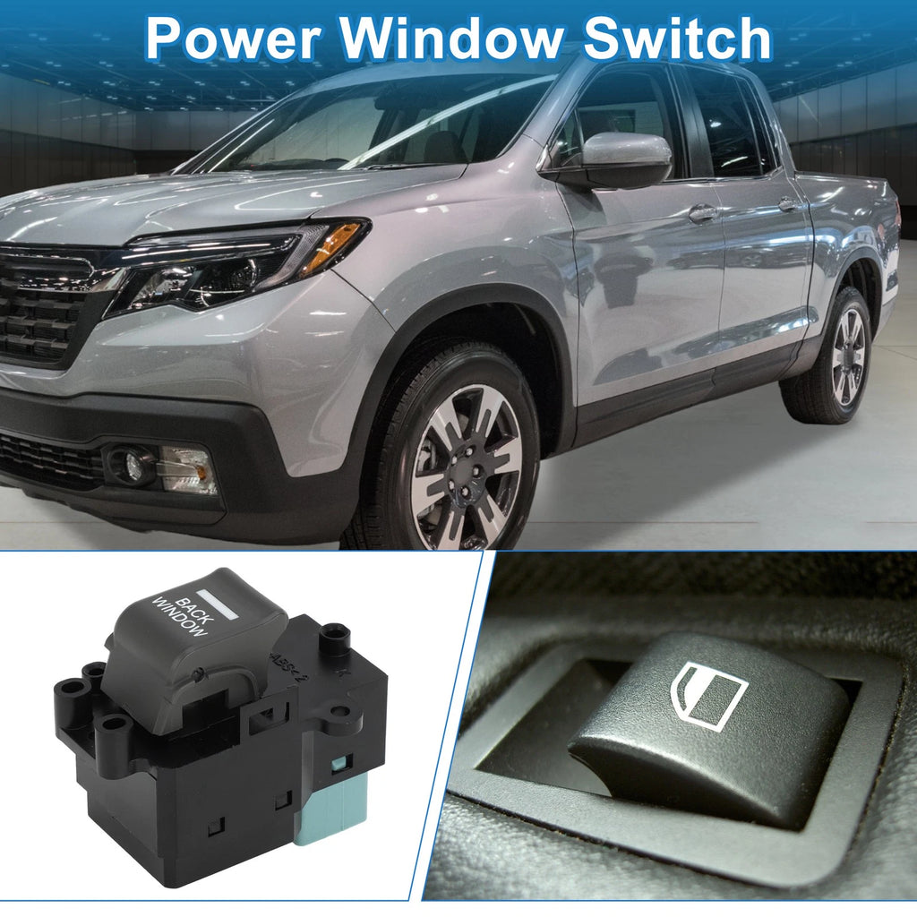 Rear Passenger Side Power Window Switch Replacement for Honda Ridgeline (2006–2014)