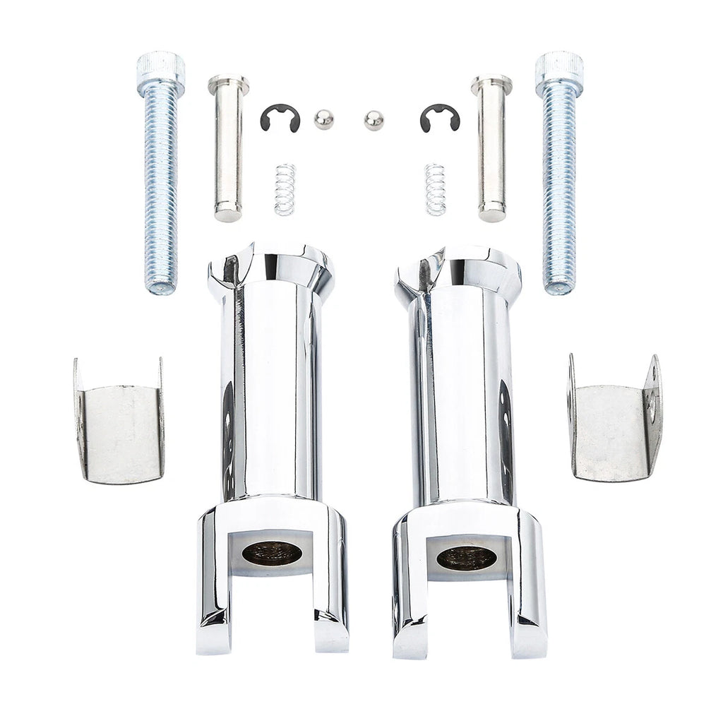 Chrome Passenger Footpeg Support Mount for Harley Softail (2018–2023)