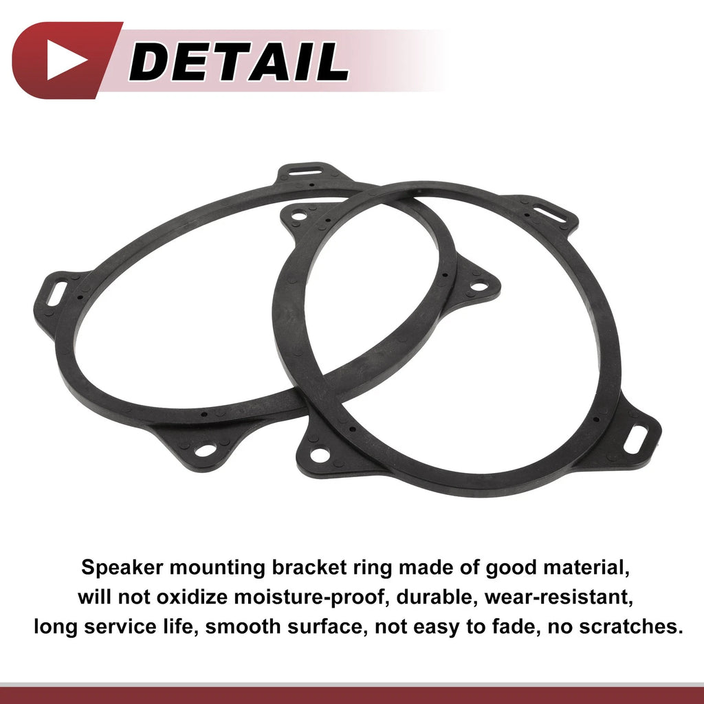 2X Speaker Spacer Ring Adaptor for Toyota Corolla (2009–2013) 6"x9"