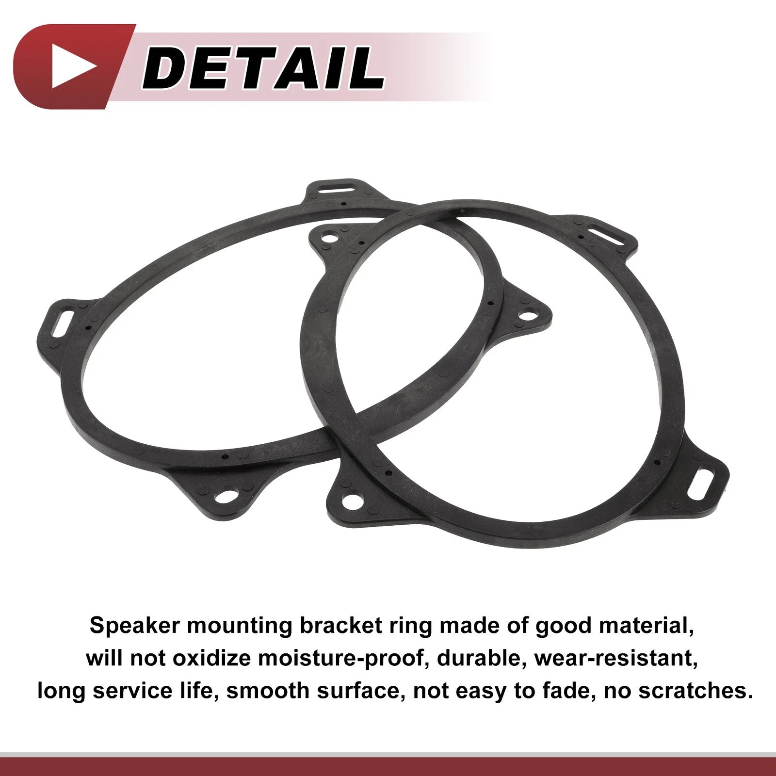 2X Speaker Spacer Ring Adaptor for Toyota Corolla (2009–2013) 6"x9"