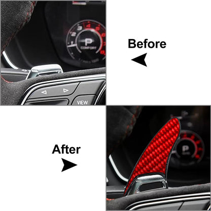 Steering Wheel Shift Paddle Extension For Audi RS3 RS4 RS5 R8 TT RS