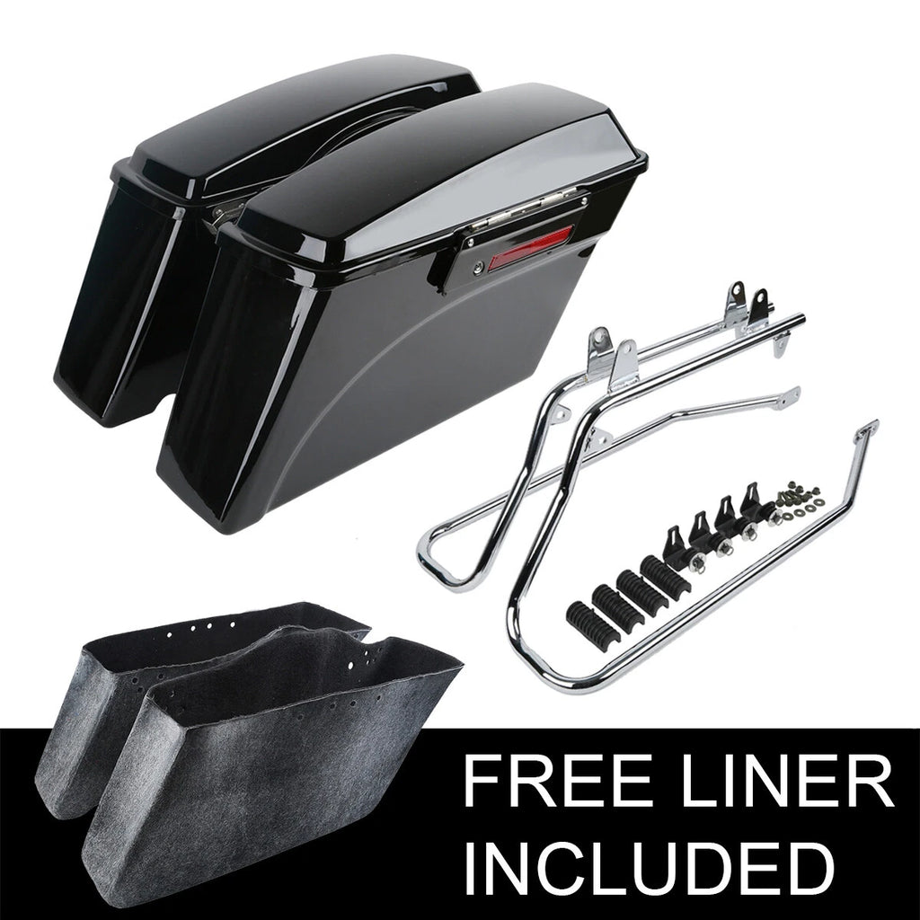 Hard Saddlebags Conversion Brackets for Harley Softail Fat Boy (1984–2017)