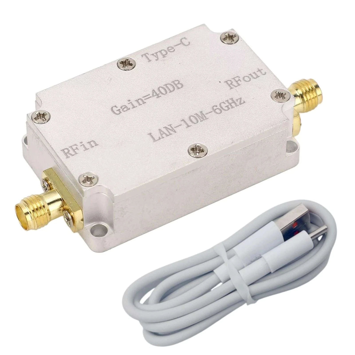 Amplifier for FM (10M to 6GHz) - 40DB Gain RF Power Preamplifier