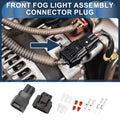 2 Pin Front Fog Light Connector Plug Replacement for Chevrolet (2005–2026)