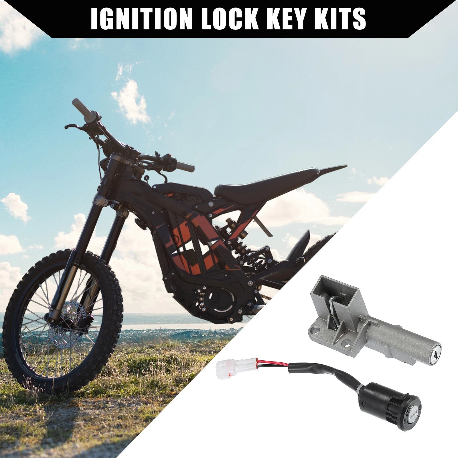 Ignition Key Switch Electric Set for Sur Ron LBX (2020–2024)