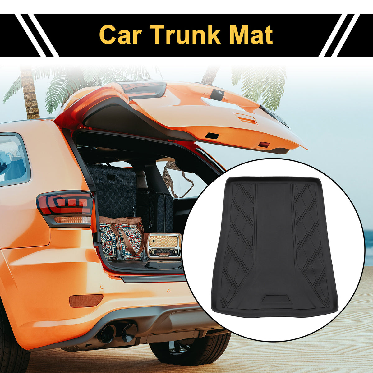 Cargo Liner Rear Trunk Mat for BMW 7 Series 740i 5 Seats (2016–2022)