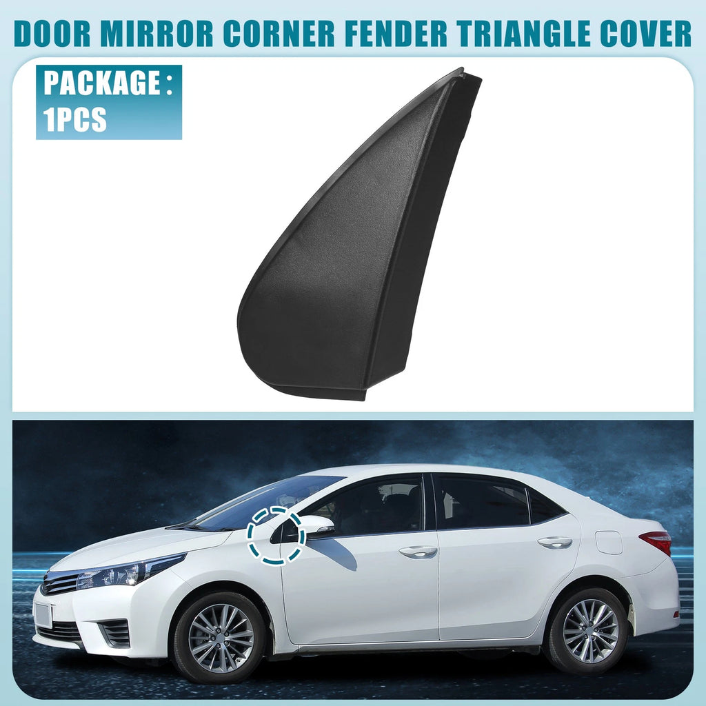 Left Corner Mirror Fender Triangle Cover Replacement for Toyota Corolla (2014–2018)