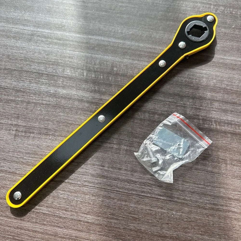 Dual Sided Cross Wrench for Fast Tire Changing and Adjustments