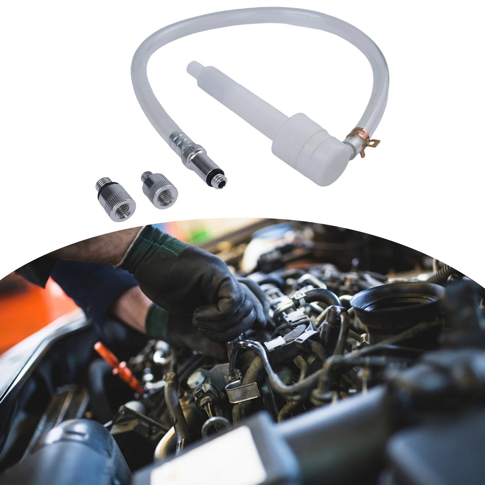 Lower Unit Oil Pump with Adapters for Marine Engine