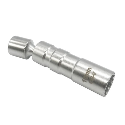 16mm Thin Wall Magnetic Swivel Spark Plug Socket for Universal Use