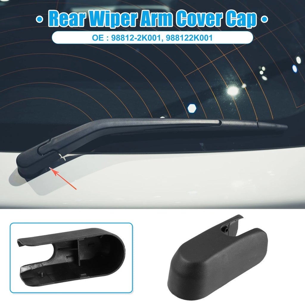 Rear Windshield Wiper Arm Cover Cap Replacement for Kia Soul (2012–2021)