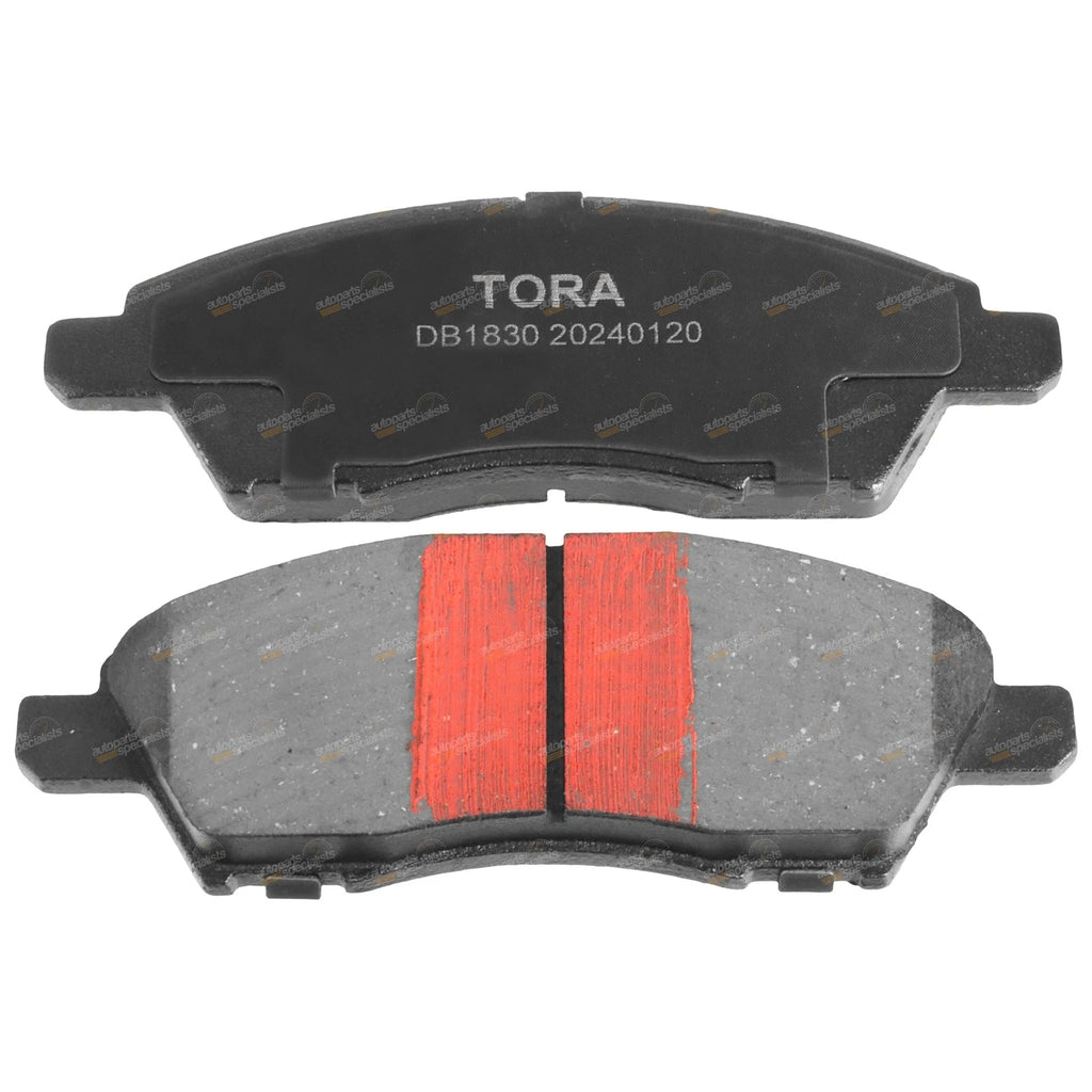 Front Ceramic Disc Brake Pad Set for Nissan Tiida C11 (2006–2013)