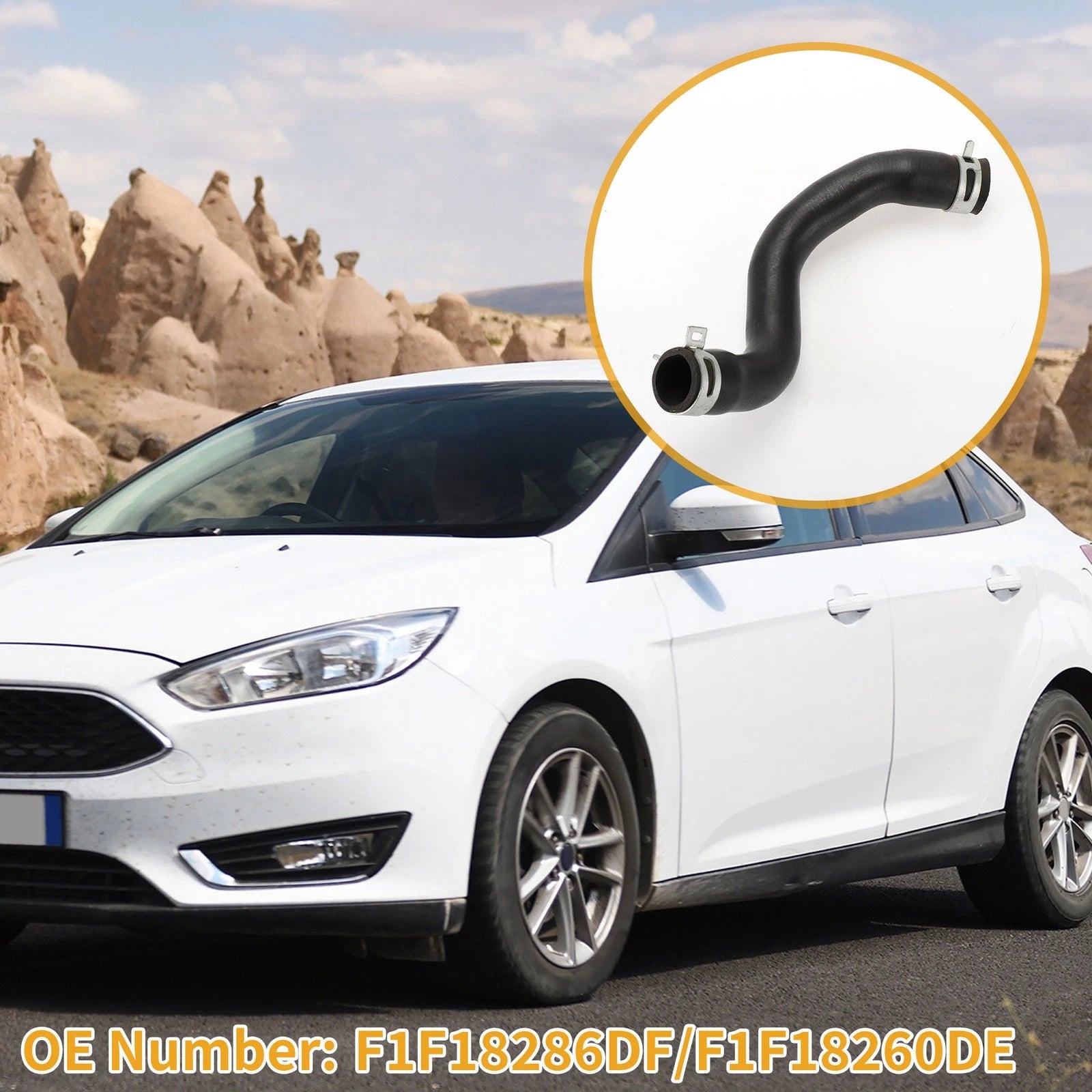 Radiator Hose Replacement for Ford Focus III Saloon (2014–2020)