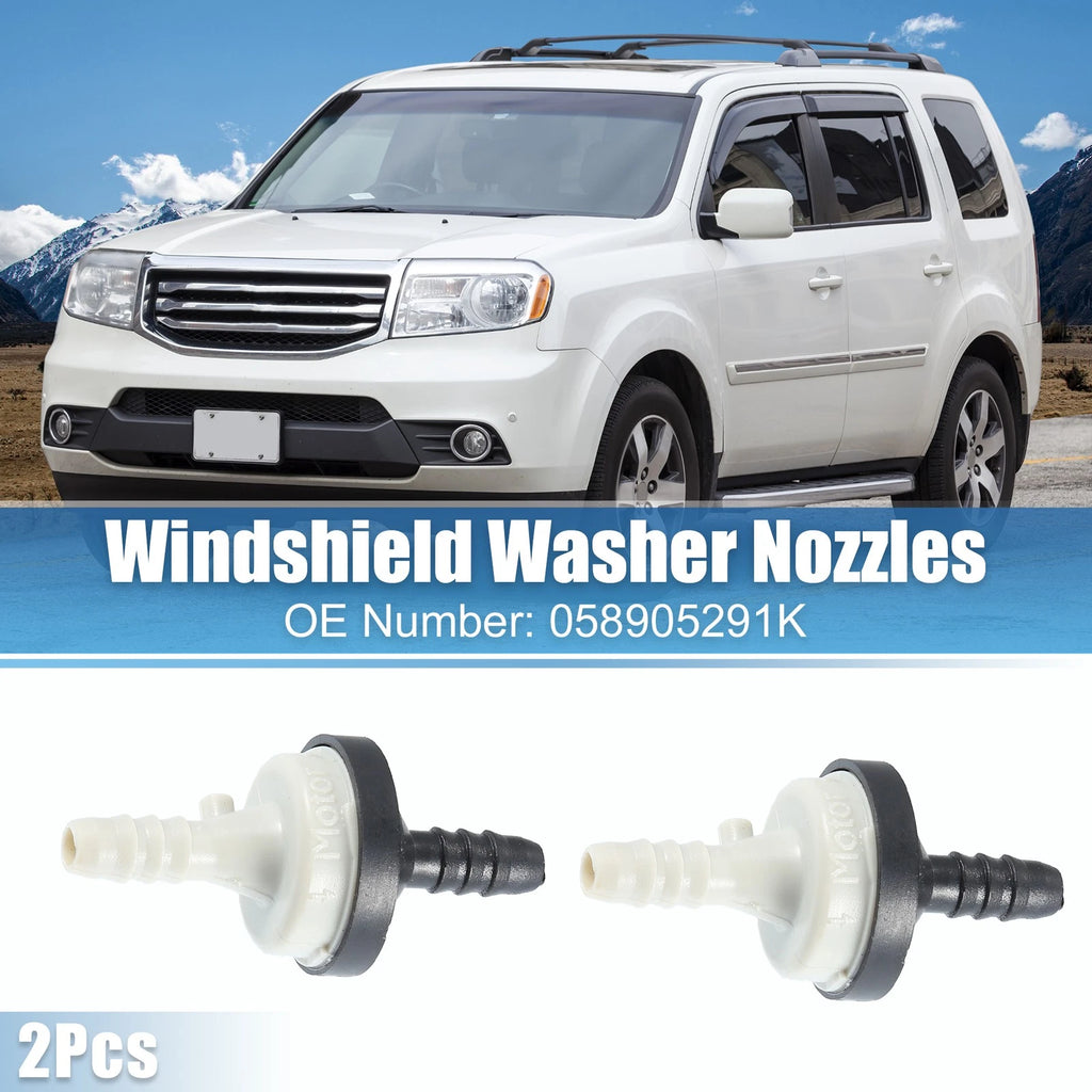 Windshield Washer Nozzle Spray Jet Set for Audi S6 (2007–2011)