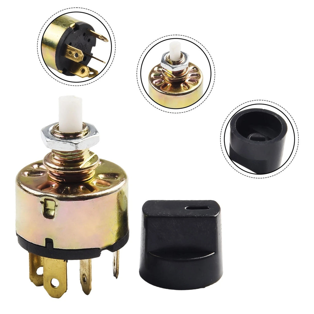 Air Conditioner Blower Switch for Car (12V, 24V, 3-Speed)