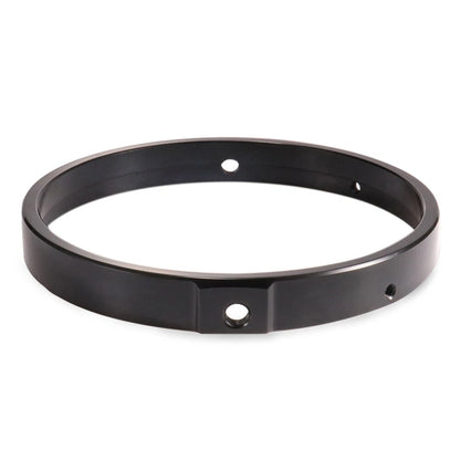7inch Motorcycle Headlight Visor Style Headlamp Trim Ring Bracket For Harley New