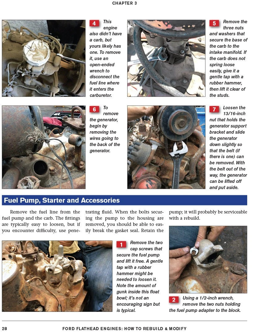 Rebuild & Modify Manual for Ford Flathead Engines (1932–1953)