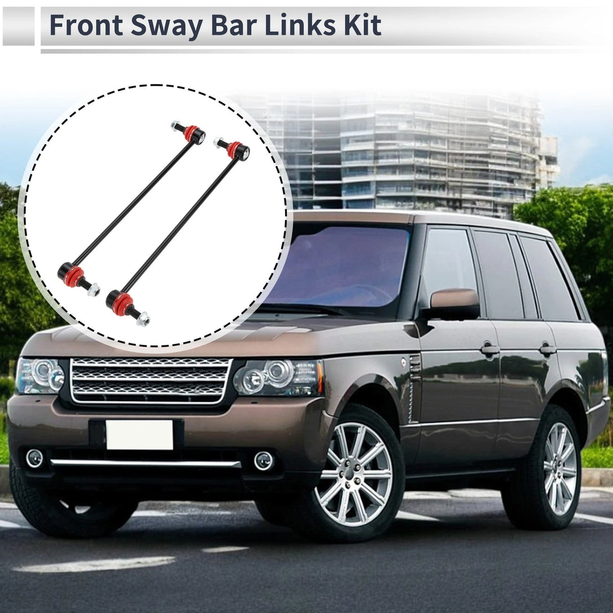 Set of 2 Front Stabilizer Bar Links for Land Rover Range Rover (2003–2012) No.K750063
