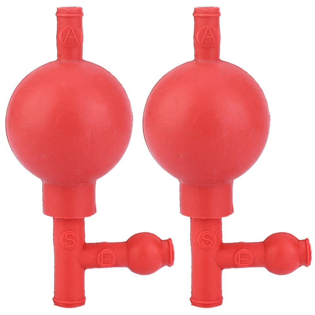 2X Rubber Pipette Filler for Laboratory Applications