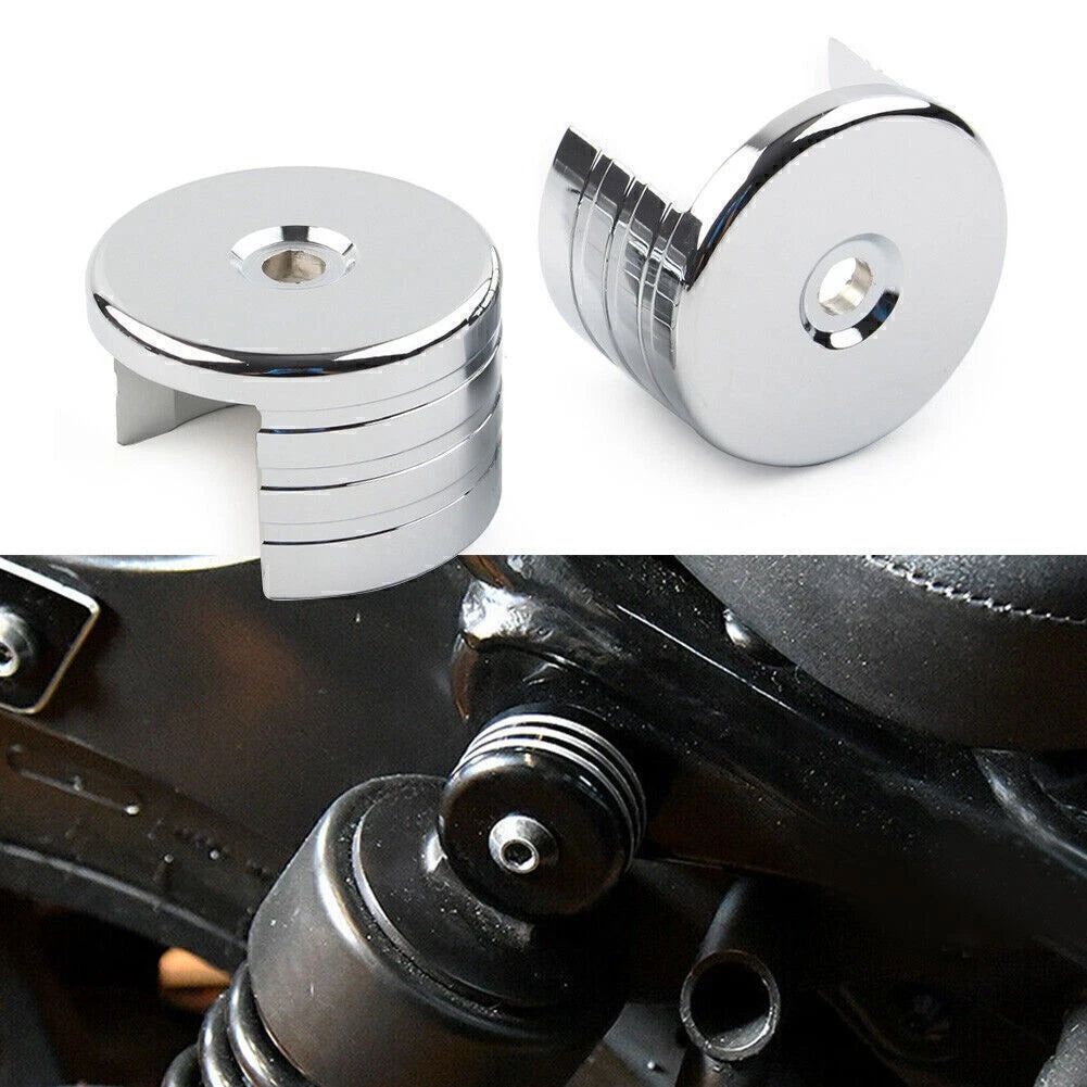 Rear Shock Absorbers Cap Guard Cover fit Honda REBEL CMX 500 2017-2020 18 Chrome