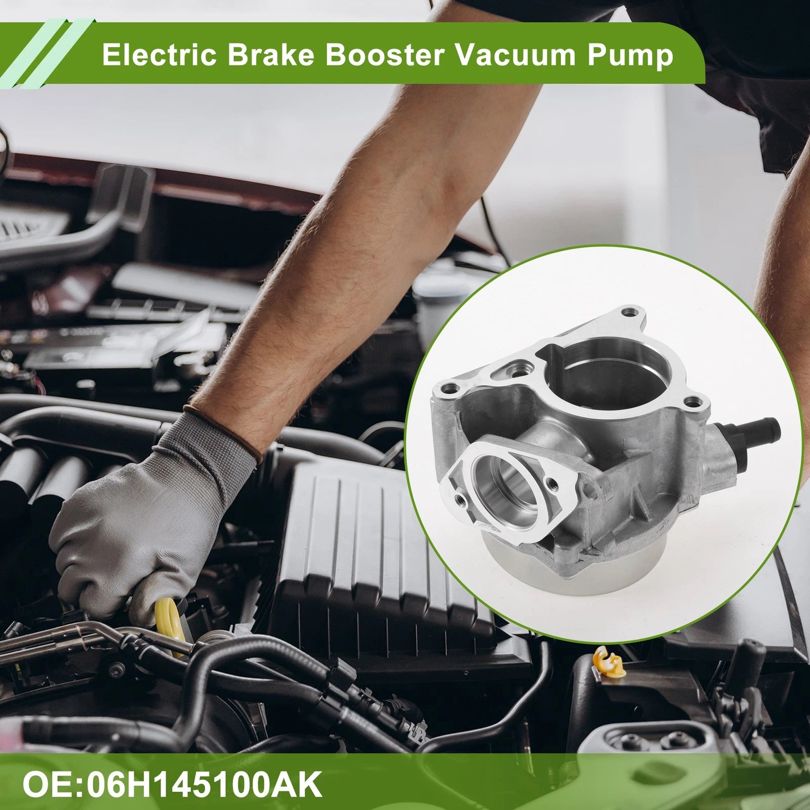 Brake Vacuum Pump OEM Replacement for Volkswagen GTI (2008–2014)