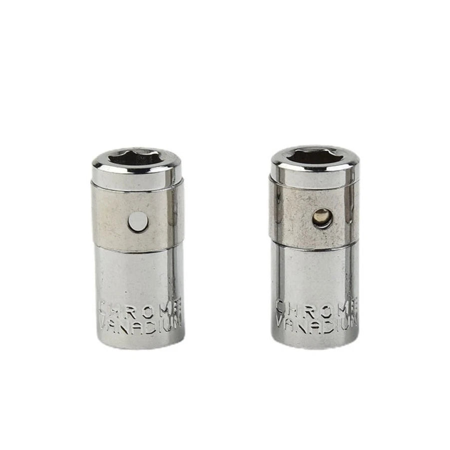2X Converter Socket 1/4 Inch Chamfer Screwdriver Bit Sleeve