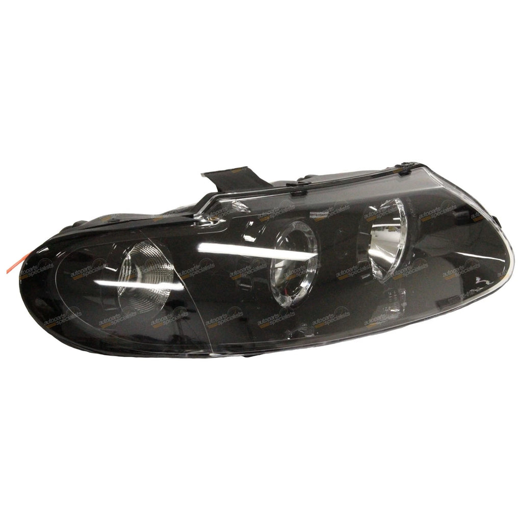 2X Black Projector Headlights for Holden VT Commodore/Calais (1997–2000)