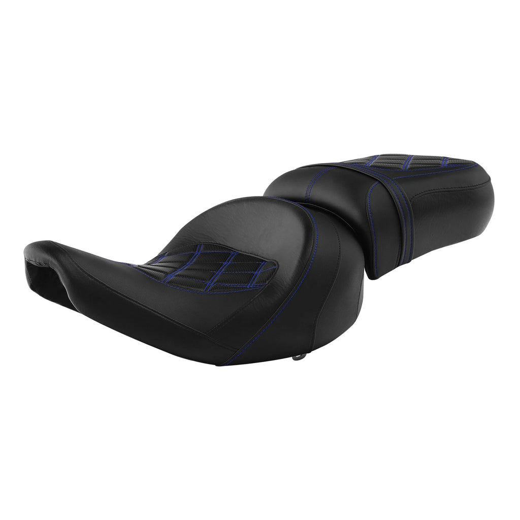 Black Driver Passenger Seat for Indian Springfield Chieftain Chief (2014–2023)
