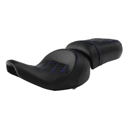 Black Driver Passenger Seat for Indian Springfield Chieftain Chief (2014–2023)