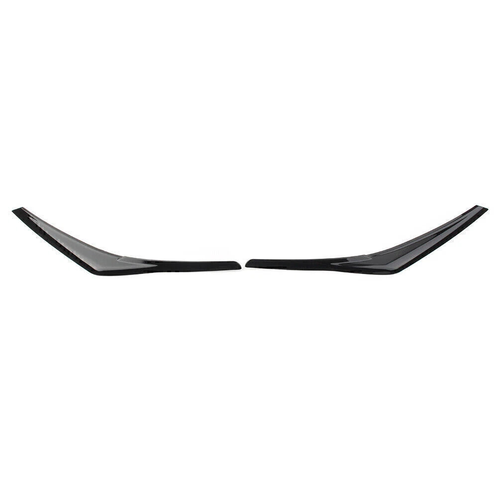 Black Headlight Eyebrow Trim for Toyota Camry SE XSE (2018–2024)