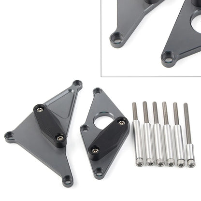 Engine Case Slider Protector Cover for Suzuki SV650 (2016–2018) Aluminum Titanium