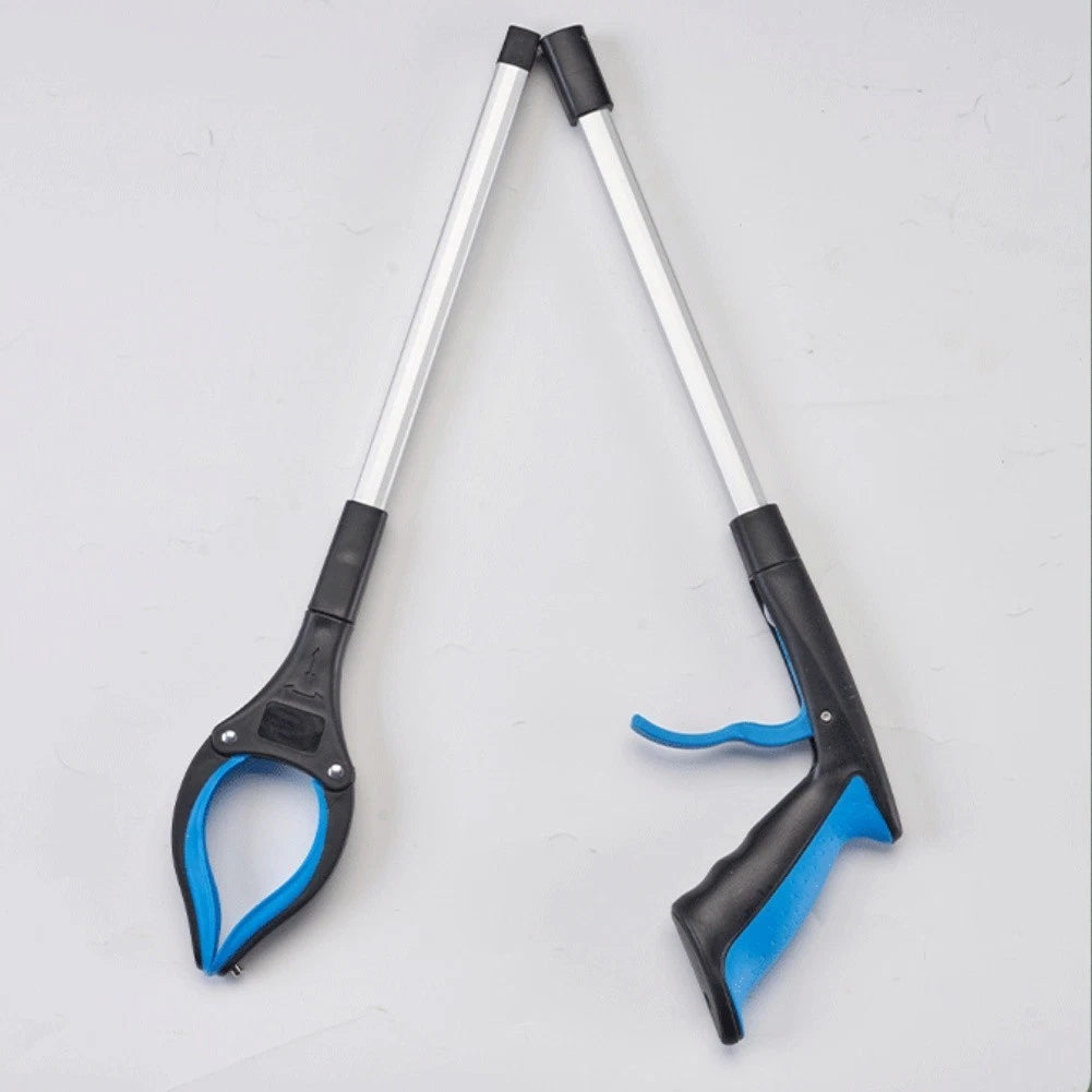 Foldable Aluminium Grabber Tongs with Magnet for Metal Objects