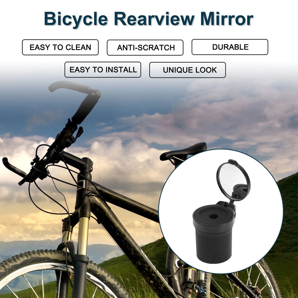 Rearview Mirror Replacement for Universal Bike Mountain Road Bicycle 36mm (1 pc)