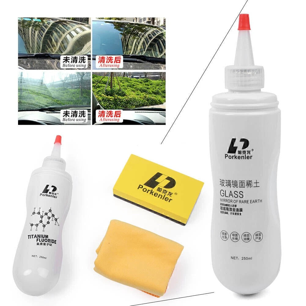 Car Window Clean Glass Wax for All Vehicles (250ml)