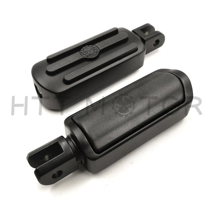 Groove Gear Skull Footpegs for Harley FXBB FXBR FXBRS FXLR (2018–2023)