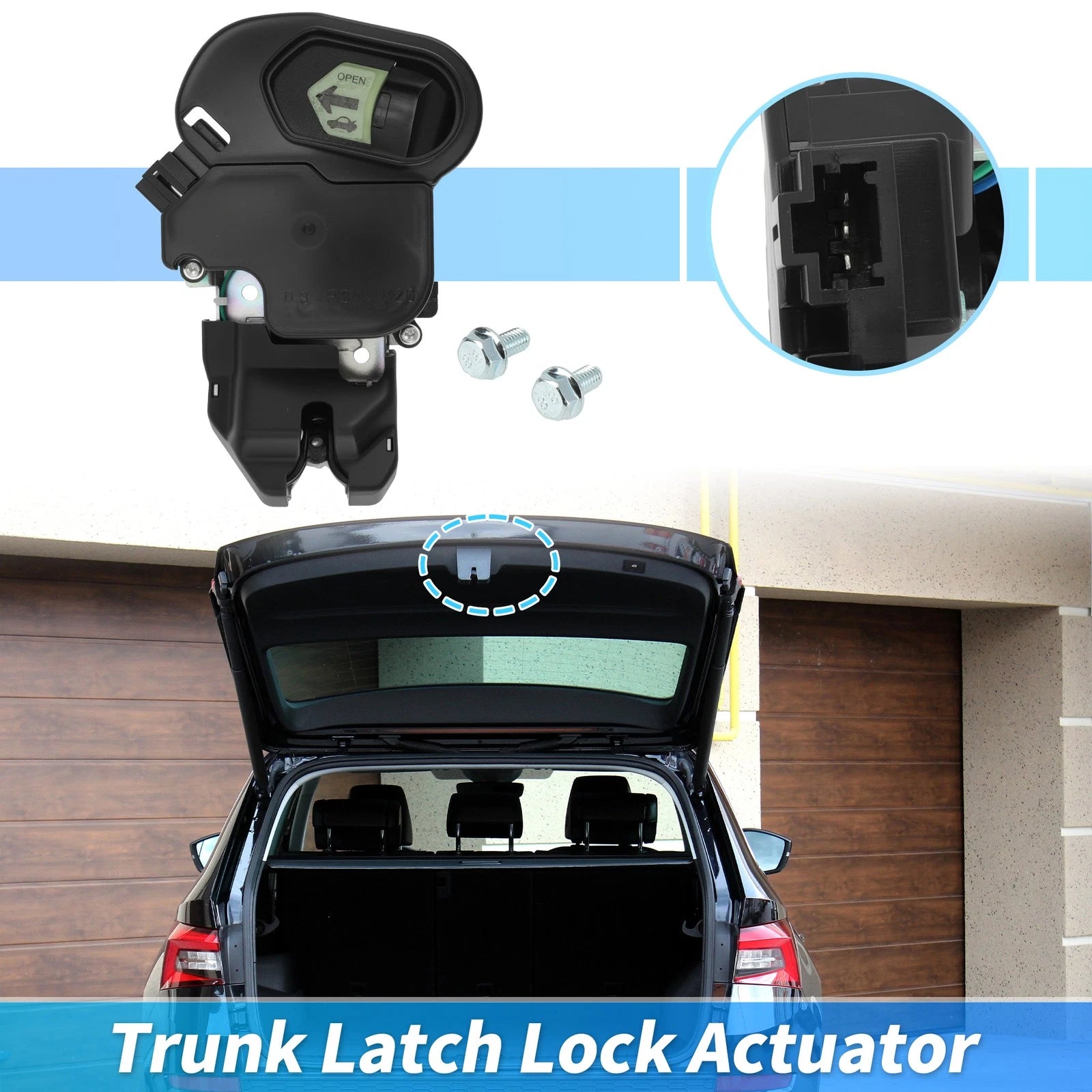 Tailgate Latch Lock Actuator for Honda Civic 2-Door Coupe (2006–2011)