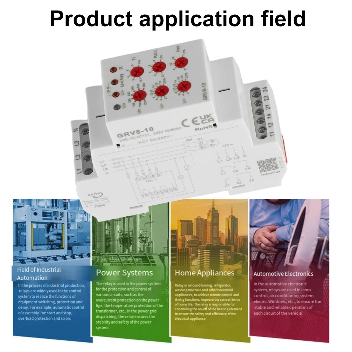3 Phase Monitoring Relay for Automotive Applications